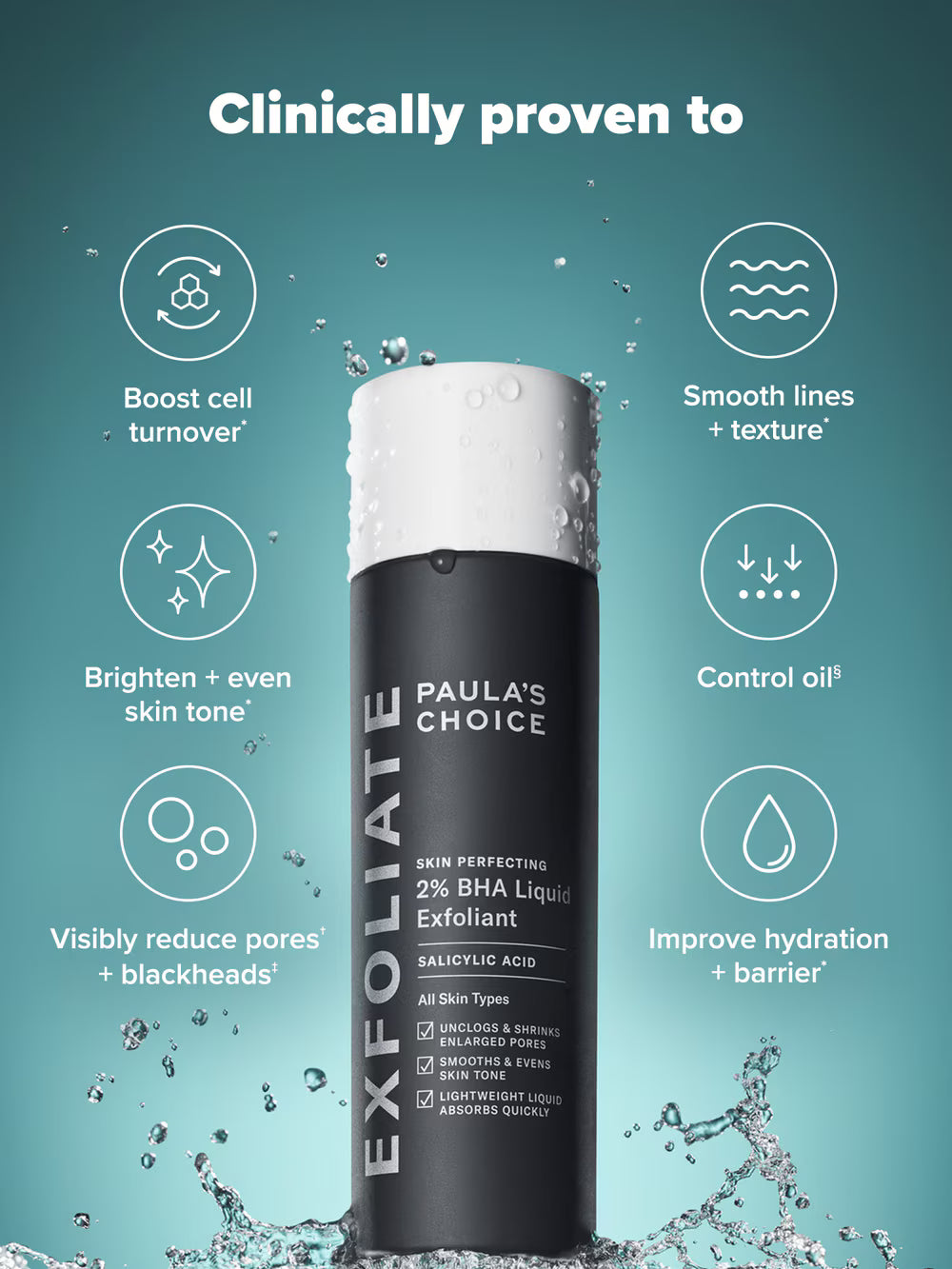 Paula's Choice Skin Perfecting 2% BHA Liquid Exfoliant - 118ml