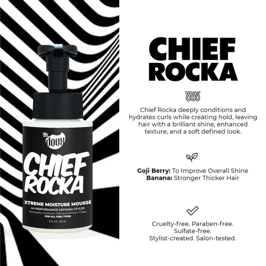 The Doux CHIEF ROCKA Xtreme Moisture Mousse - 236ml