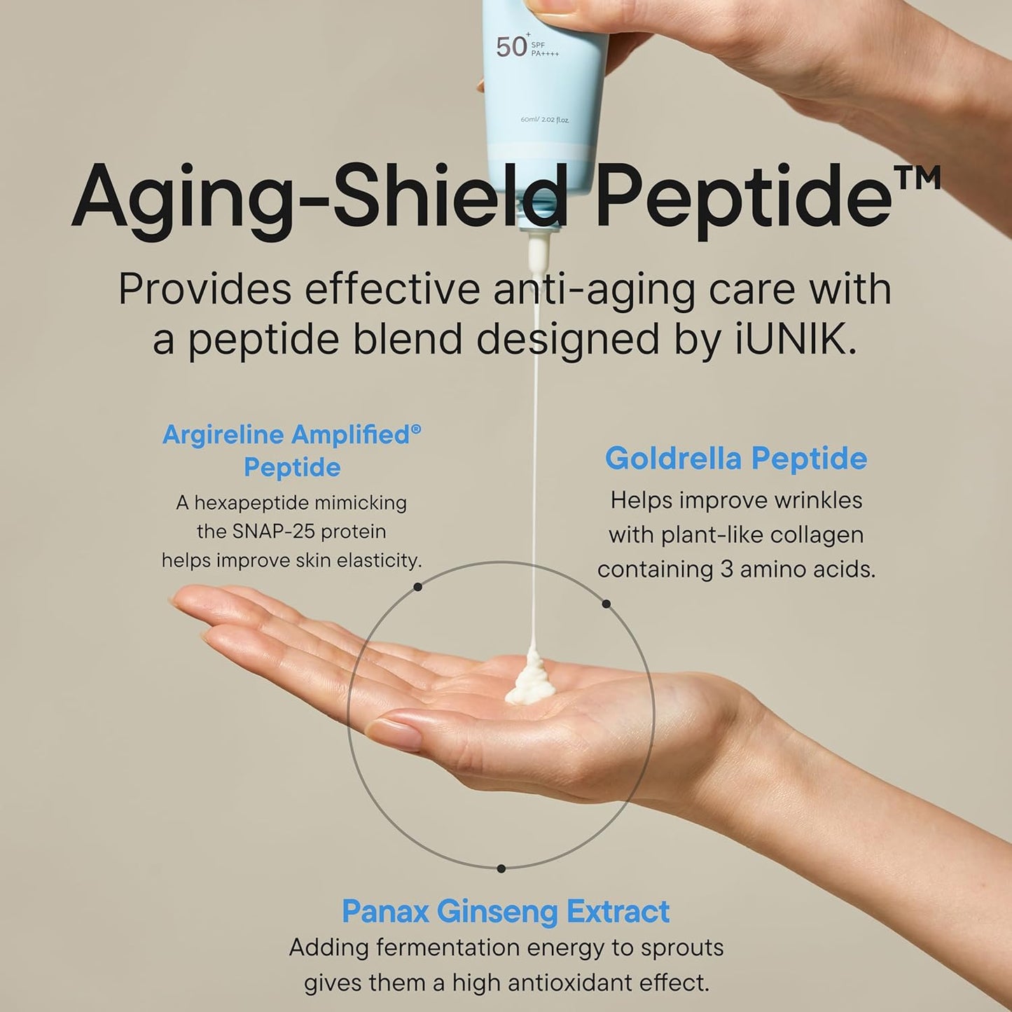 iUNIK Beta Glucan Barrier Sunscreen - 60ml