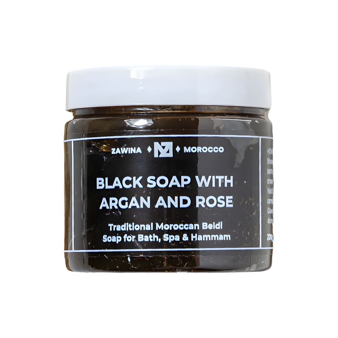 Zawina Morocco Black Beldi Soap - 200g