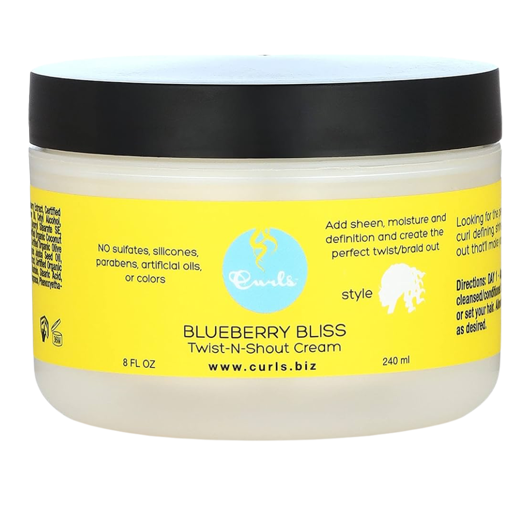 Curls Blueberry Bliss Twist-N-Shout Cream 240ml