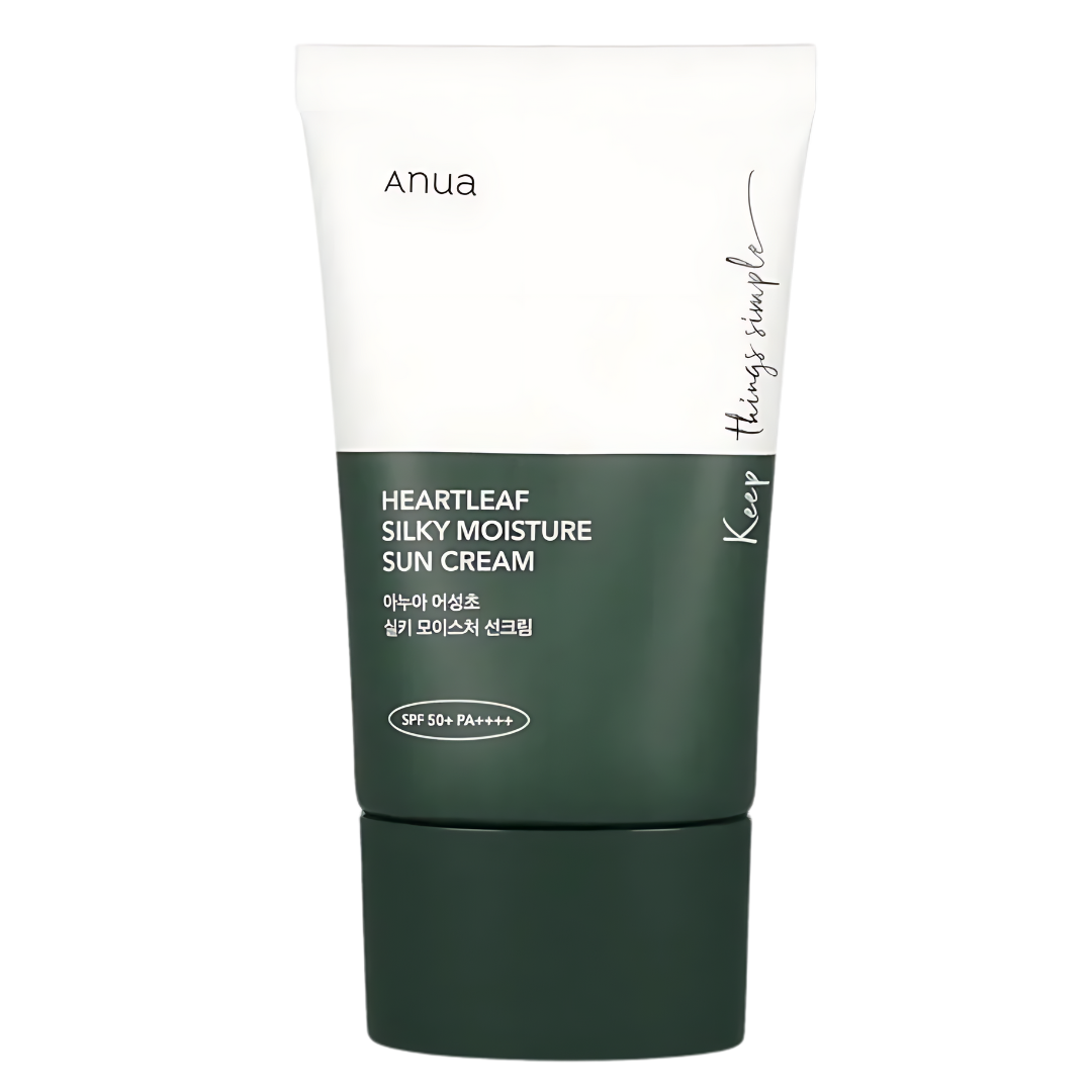 Anua Heartleaf Silky Moisture Sunscreen - 50ml