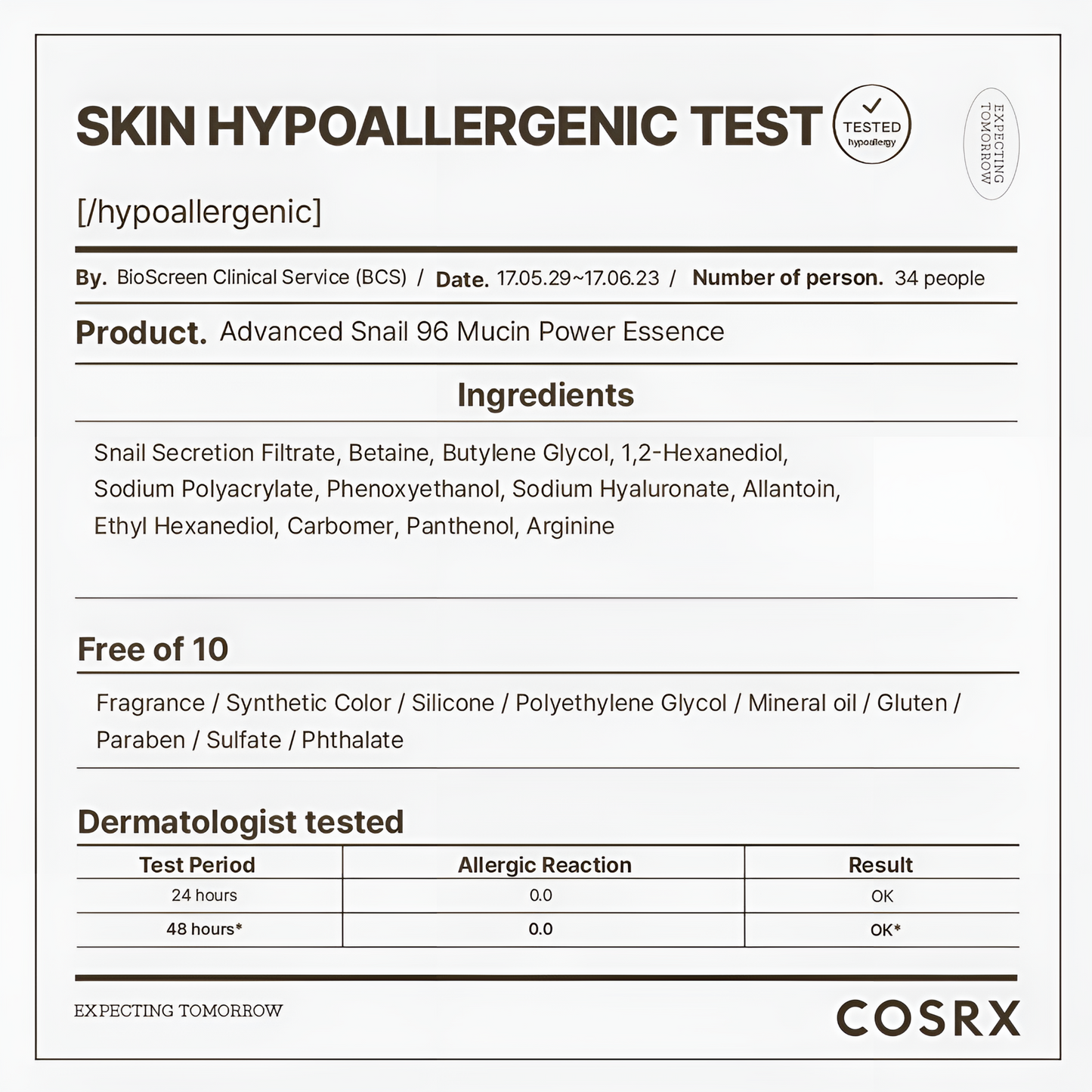 COSRX Snail 96 Essence - 100ml