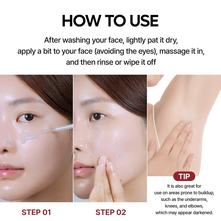 Dr. Melaxin Peel Shot Exfoliant White Rice Ampoule - 80ml