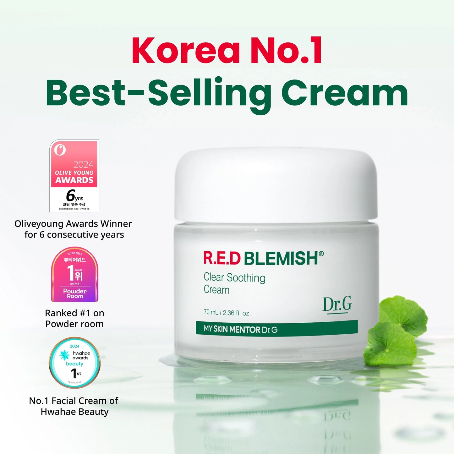 Dr.G R.E.D Blemish Clear Soothing Cream - 70ml