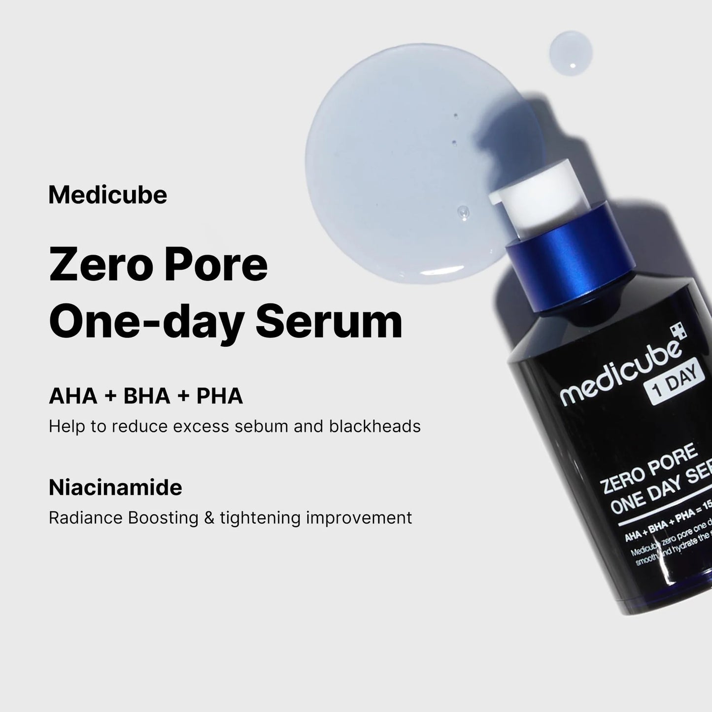 medicube Zero Pore One Day Serum - 30ml