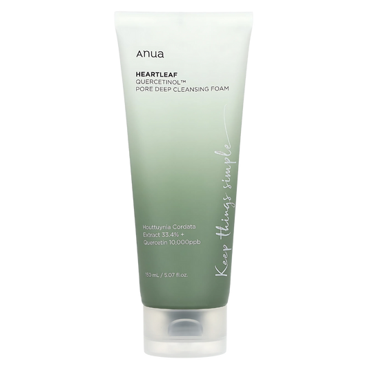 Anua Heartleaf Quercetinol Pore Deep Cleansing Foam - 150ml
