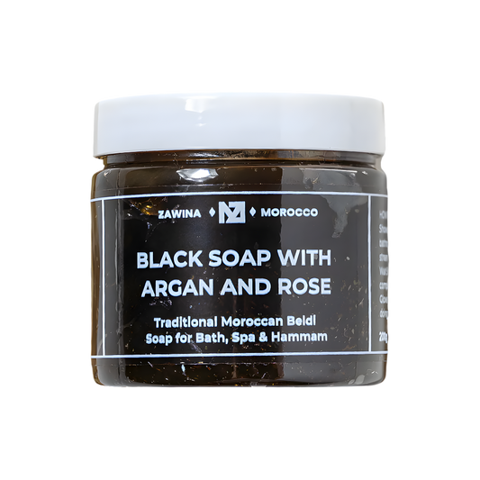 Zawina Morocco Black Beldi Soap - 200g