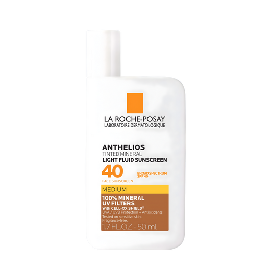 La Roche-Posay Anthelios Tinted Mineral Light Fluid Sunscreen SPF40 - 50ml