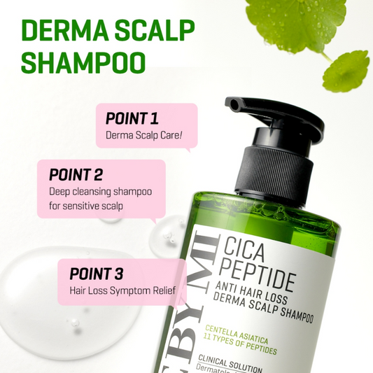 Cica Peptide Anti Hair Loss Derma Scalp Shampoo