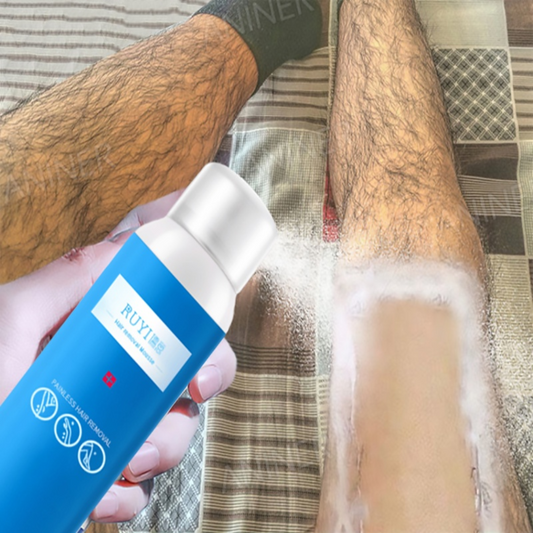 Hair removal spray