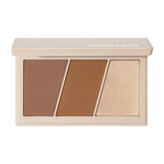 SHEGLAM Trio Hero Face Palette (Gingerbread) - 10g