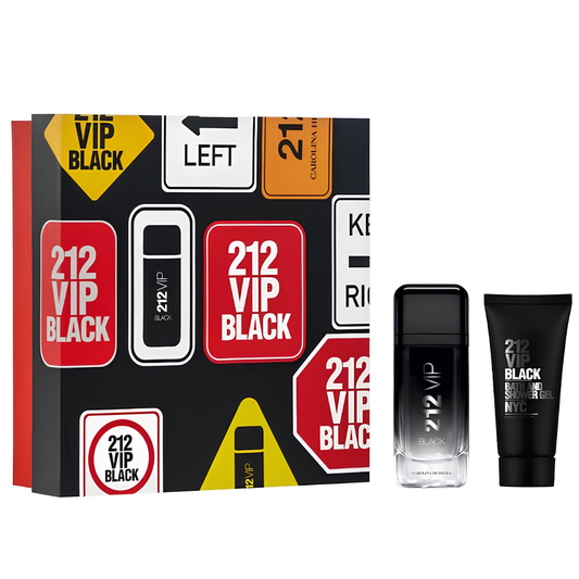 Carolina Herrera 212 VIP Black Gift Set EDP 100ml (M)