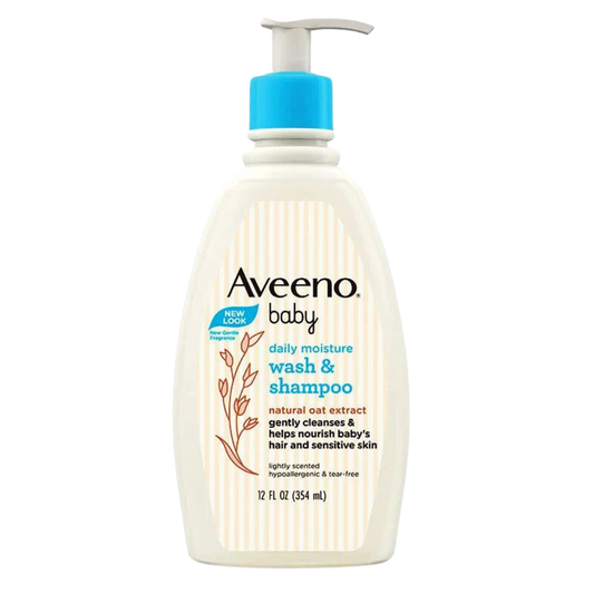 Aveeno Baby Moisture Body Wash & Shampoo 354ml