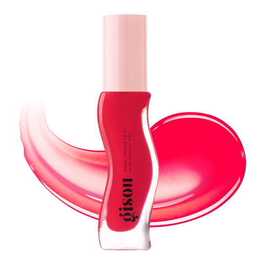 Gisou Honey Infused Lip Oil - Strawberry Sorbet 8ml