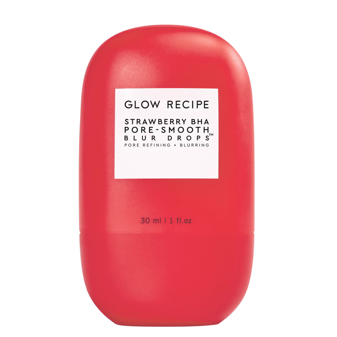 GLOW RECIPE Strawberry BHA Pore Smooth Blur Drops - 30ml