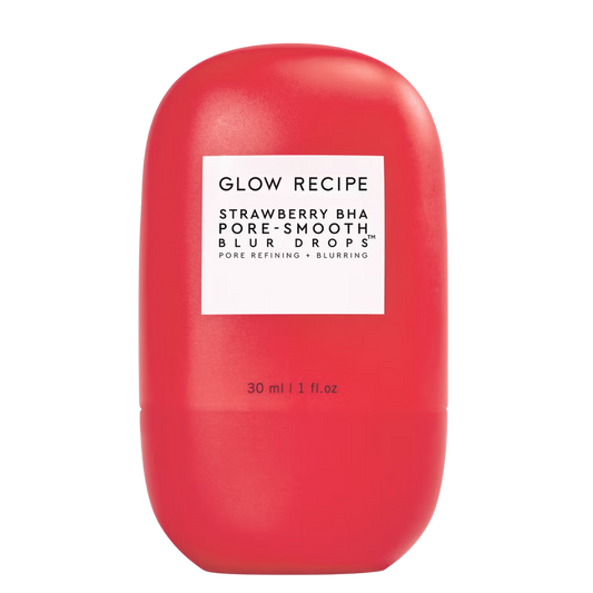 GLOW RECIPE Strawberry BHA Pore Smooth Blur Drops - 30ml