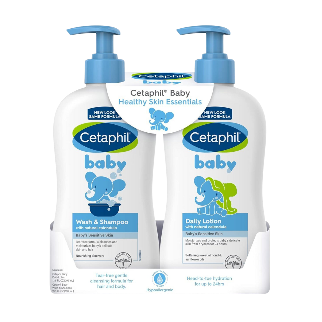 Cetaphil Baby Wash & Shampoo + Body Lotion Pack