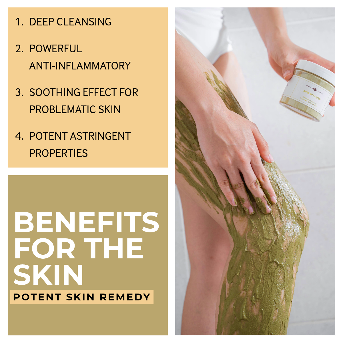 Zawina Morocco Sidr Powder for Body & Hair - 200g