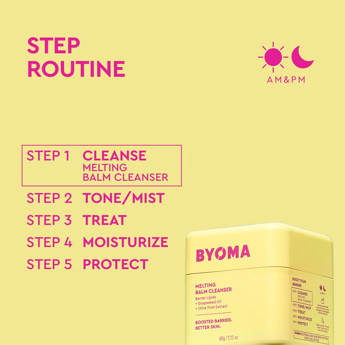 BYOMA Melting Balm Cleanser 60g